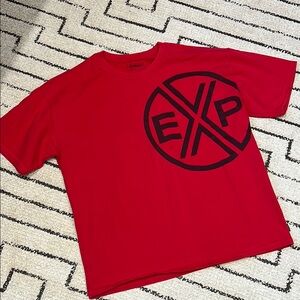 Express Red Graphic T-Shirt